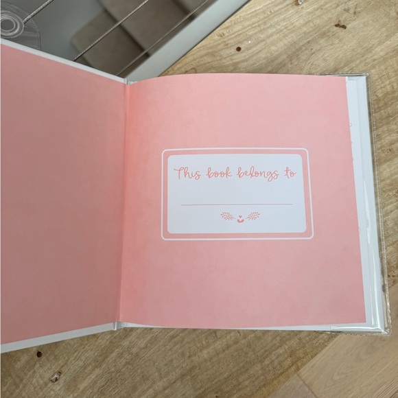 Baby’s First Year Memory Book Floral Hardcover Keepsake by Kate & Milo Child NWT - Picture 6 of 6